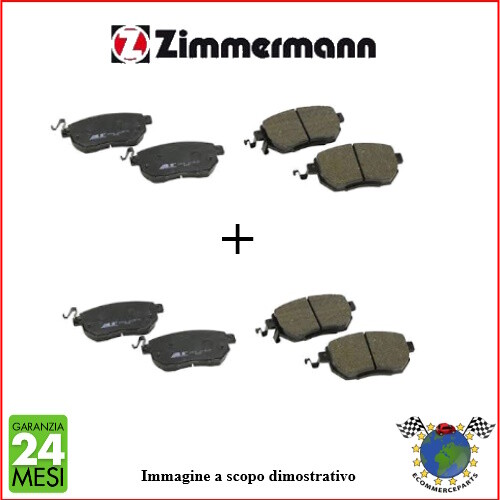 Kit pastiglie freno ant - pastiglie, ant+post