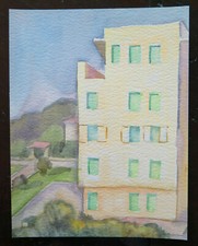 DIPINTO D'AUTORE ACQUERELLO