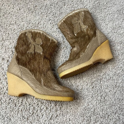 Stivali donna vintage - , pelle