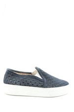 BALDININI Sneaker slip-on Donna Sneaker Taglia IT 40 blu scuro stile casual