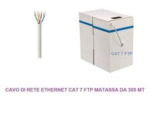 Cavo rete cat 7 Ftp 305 LAN