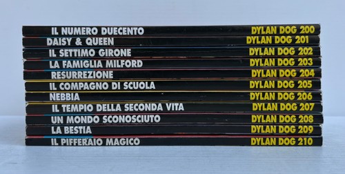 Lotto dylan dog - dal, n.200