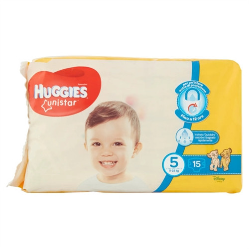 Huggies unistar 25kg - unistar, 15pz
