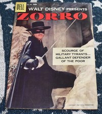 Walt Disney ZORRO 1957 DELL #