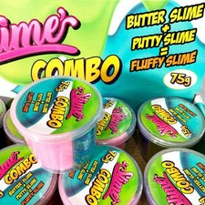 Fluffy slime combo bicolore - fluffy,