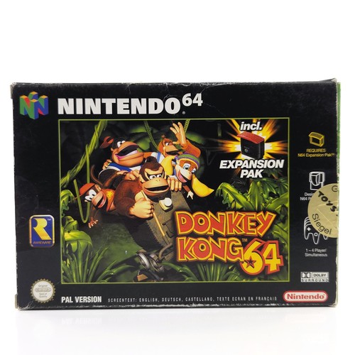 Gioco nintendo donkey - 64:, kong