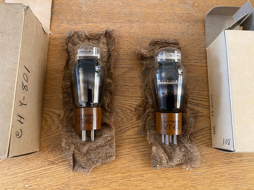 Vt62 801a hytron power triode - vt62/801a,