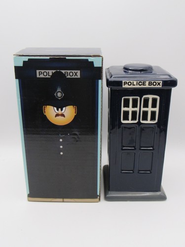Ceramic london police box - london,