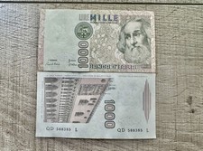 1982 ITALY 1000 Lire banknote