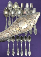 18 Pc German Silverplated
