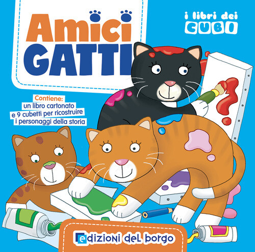 Amici gatti libri dei cubi - libri,