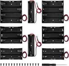 8 PZ Supporto Connettore per Batteria per Batteria Tipo18650 IDEALE x Fai da Te