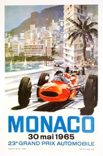 MONACO GRAN PREMIO 1965