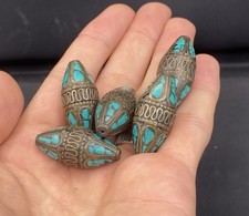 Bellissime 5 perle di turchese