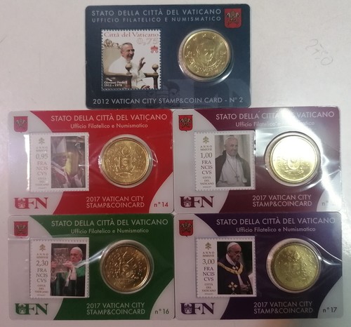 Stamp coin card - stamp, città