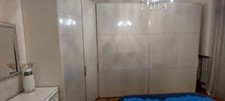 armadio camera da letto 2 ante scorrevoli  + cabina armadio (ante in vetro)