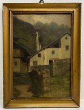 ANTICO DIPINTO OLIO MASONITE