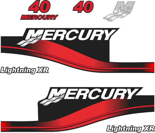 Adesivi mercury lightning - 40,