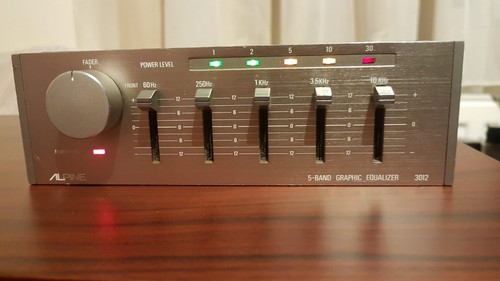 Alpine 3012 graphic equalizer - alpine,
