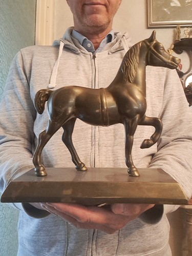 Scultura epoca cavallo - , d'epoca