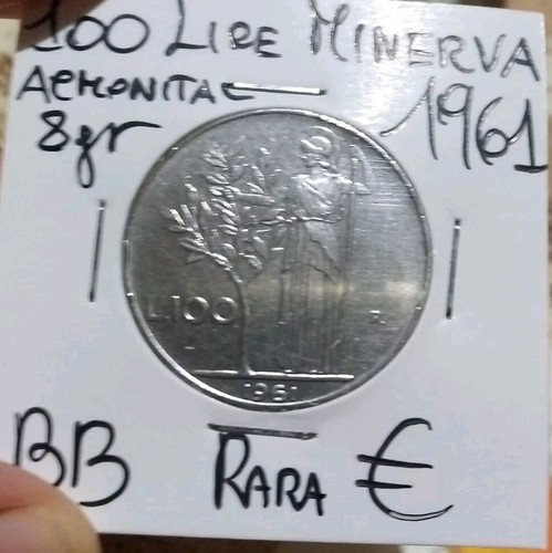 100 lire 1961 - lire, (9)