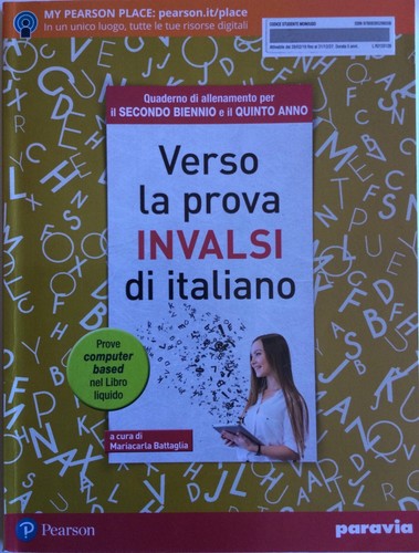 Verso prova invalsi - la, di