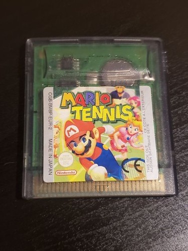 Mario tennis game boy - mario,