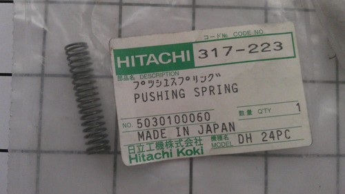 Hitachi 317 223 molla - hitachi,