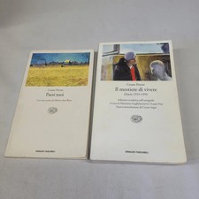 (Pavese) il mestiere di vivere + Paesi tuoi   Einaudi 2 volumi