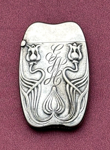 American sterling match safe - sterling,