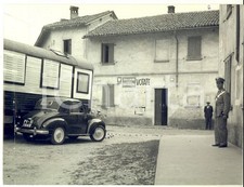 1951 GARLASCO Incidente con furgone - FIAT 500 TOPOLINO - Propaganda DC *Foto