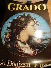 vintage 1973 AFFICHE GRADO ART