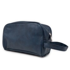 Pochette uomo blu da polso