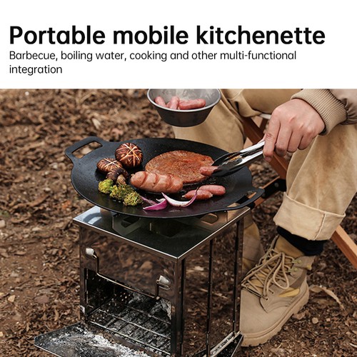 Stufa legna portatile - a,