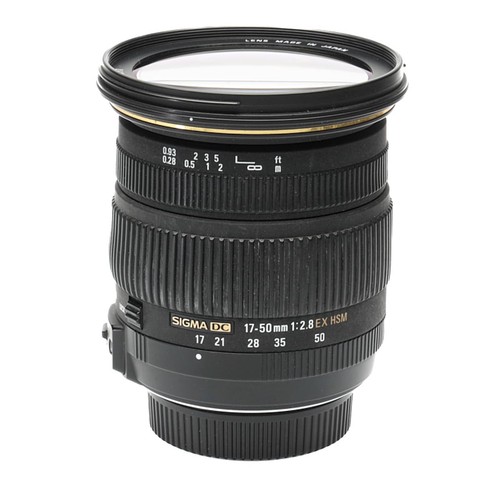 Sigma 50mm ex dc os - 17-50mm, f2.8