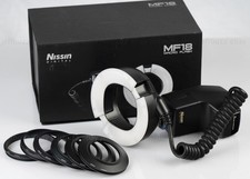 Nissin MF18 Flash ad anello