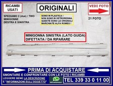 MINIGONNA MINIGONNE DESTRA SINISTRA -ORIGINALI- IN PLASTICA ALFA ROMEO GIULIETTA