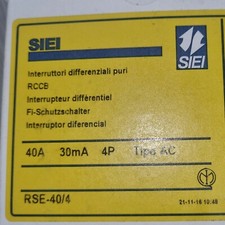 Differenziale Salvavita 40