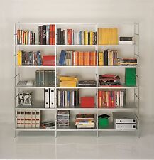 LIBRERIA IN ALLUMINIO K3+ KRIPTONITE per casa e ufficio - COMPONIBILE