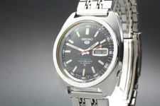 Orologio da uomo vintage anni 70 [Exc+5] SEIKO 5 Sports 6119-8140...