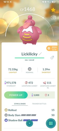 Lickilicky pokemon grande lega - lickilicky,