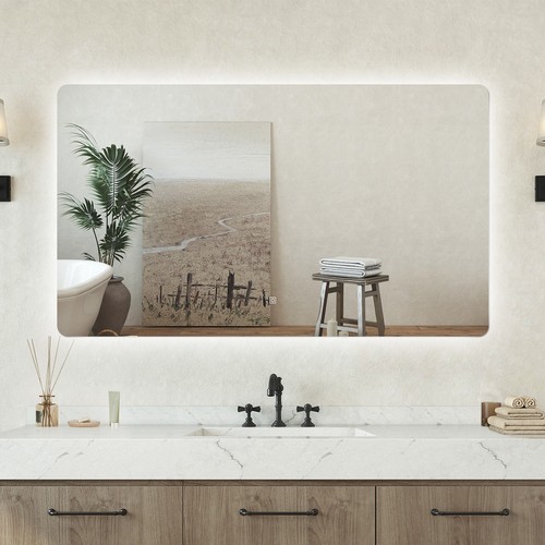 Specchio bagno rettangolare - bagno,