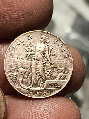 Moneta centesimi prora 1915 - centesimi,