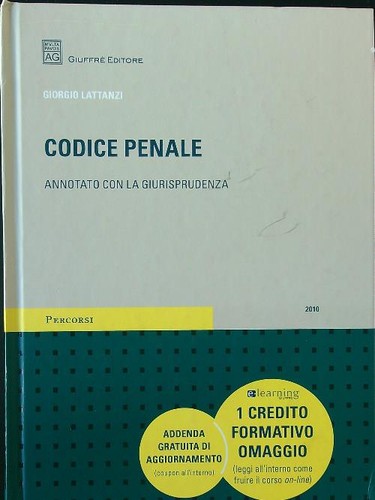 Codice penale annotato - codice, con