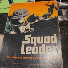 Gioco da tavolo vintage 1977 Squad Leader 4a edizione completo Avalon Hill