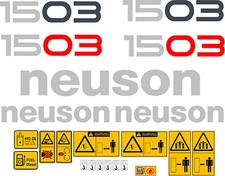 Neuson 1503 Set di Adesivi