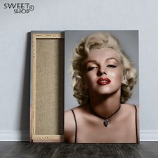 marilyn monroe Stampa su Tela