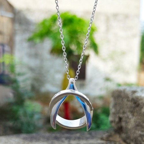 Collana porta anelli osso - , dei