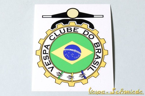 Adesivo decorativo vespa club - decorativo,