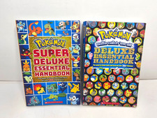 Pokemon Super & Deluxe Essential Handbook Pokedex Guide Book Stats & Facts 700